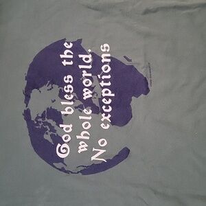 "God Bless The Whole World" 2004 Vintage T-shirt